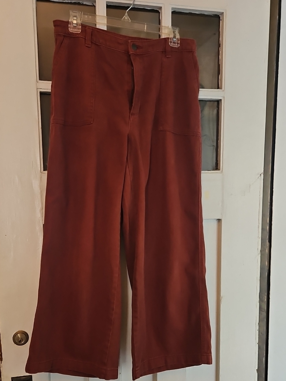 Universal Threads Rust Red/brown Denim Dyed Pants